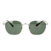 Stilfulde Unisex Solbriller med Grøn Linse