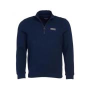 Essentiel Half Zip Sweatshirt Navy