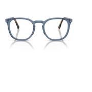 Ikoniske nemme at bære blå briller
