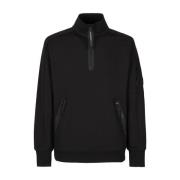 Diagonal Raised Fleece Stand Krave Sweatshirt