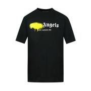 LA Spray Paint Logo Sort T-shirt