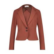 Teknisk Jersey Blazer | Brick