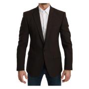 Brun Slim Fit Coat Jacket MARTINI Blazer