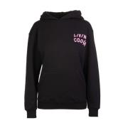 Jet Black Artwork Hoodie LA