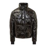 Vinyl Puffer Jakke