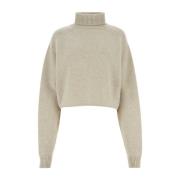Ehud Oversize Chalk Cashmere Sweater