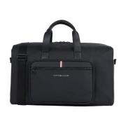 Sort Pique Duffle Taske