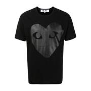 Faded Big Black Heart T-Shirt