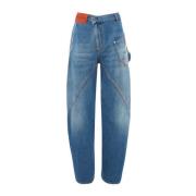 Lysblå Twisted Workwear Jeans