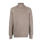 Merino Uld Cashmere Rollneck Sweater