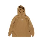 Hyggelig Beige Hættetrøje Sweatshirt