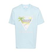 Clear Blue Trykte T-shirts og Polos