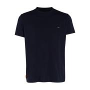 Revo Blå Letvægts Stretch Jersey T-Shirt