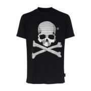 SS Skull & Bones Sort Bomuld T-Shirt