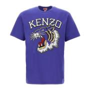 Blå T-shirts og Polos fra Kenzo Paris