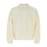 Ivory Alpaca Blend Tyler Sweater
