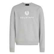 Signature Crewneck Sweatshirt i Old Silver