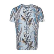 Botanisk Print T-shirts og Polos