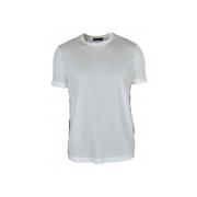 Hvid Bomuld T-Shirt