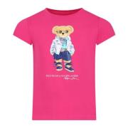 Fuchsia Polo Bear T-Shirt