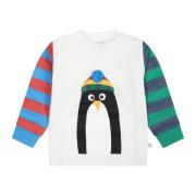 Hvid Pingvin Sweatshirt