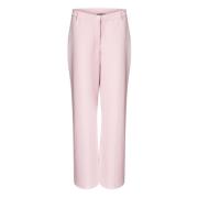 Bubbelgum Pink Straight Bukser