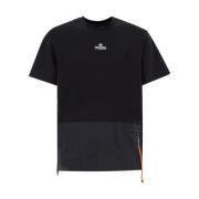 Hybrid Crewneck T-Shirt med Lomme