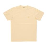 Herre Chase T-Shirt i Citron/Guld