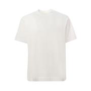 Hvid Crew-neck T-shirt, Regular Fit