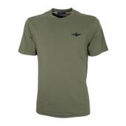 Grøn Bomuld Jersey T-Shirt TS2065