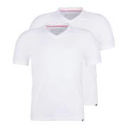 Basic V-Hals T-Shirt 2-Pakke