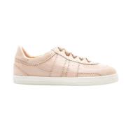 Pastel Pink Suede Sneaker