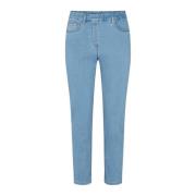 Laurie Hannah Regular Xsl Trousers Regular 100806 49301 Light Blue Denim