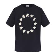 T-shirt med motiv af stjerner