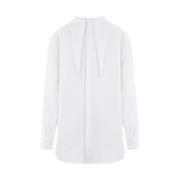 Oversized Hvid Bomuldsskjorte