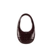Elegant Python Læder Håndtaske