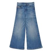Lys skygge flare jeans - 1978
