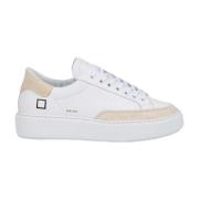 Hvide og beige Sfera sneakers