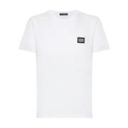 Stilfuld Hvid T-shirt til Mænd