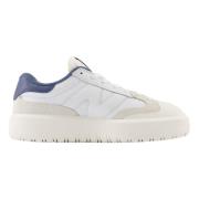 Retro Tennis-inspirerede lave profil sneakers