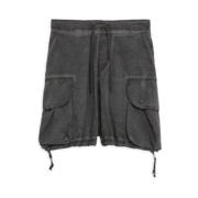 Sorte Nylon Shorts