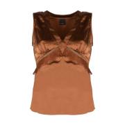 Blonde V-Hals Top