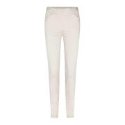 Laurie Grace Slim Ml Trousers Slim 20011 25107 Grey Sand