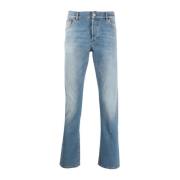 Blå Skinny Denim Jeans