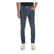 LEONARDOZIP Denim Jeans med Tilpasselige Bogstaver