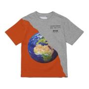 T-shirt med World Endangered print