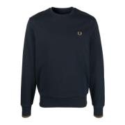 Blå Logo Crewneck Sweatshirt