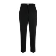 Sort Slim-Fit Casual Bukser