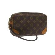 Pre-owned Canvas louis-vuitton-tasker