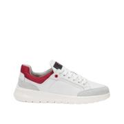 Zamami Hvid Rød Sneakers
